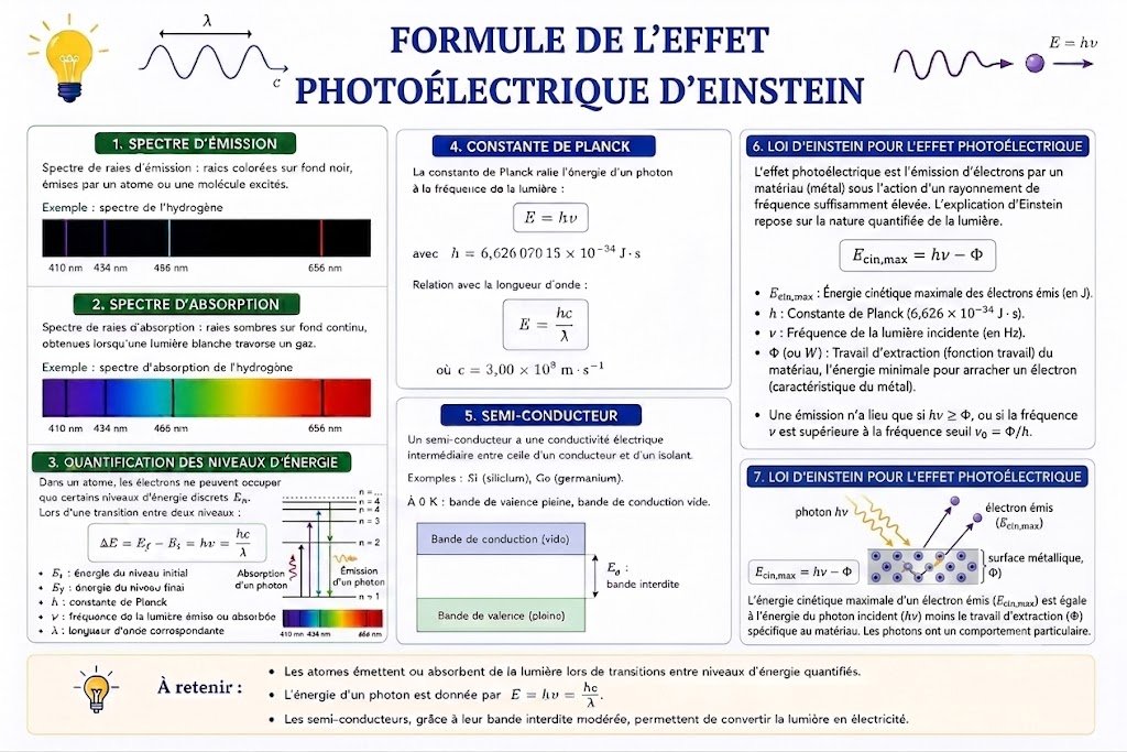 Lumière et photons.