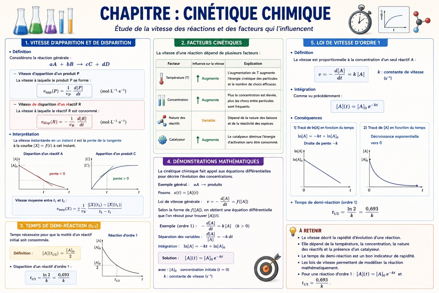Chapitre 4: cinétique chimique